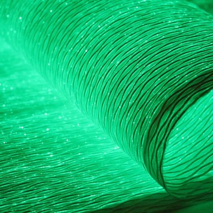 RETE WHITE FABRIC (LUMINOUS FIBER OPTIC FABRIC)